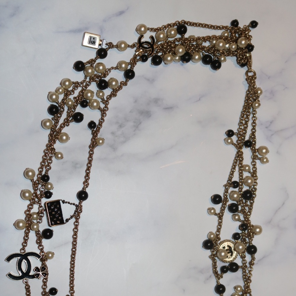 Chanel layered necklaced